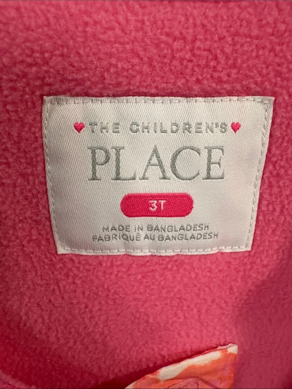 The Children's Place Pink Tie-Dye Snow Bibs